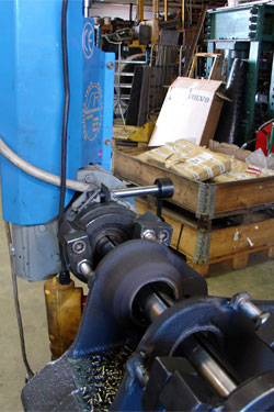 Bearbetning med arborrverk